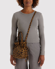 Nylon Drawstring Bag Leopard BAGS