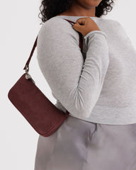 Nylon Pochette Mahogany BAGS