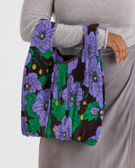 Pleated Baggu Maroon Poppy BAGS