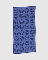 Bath Towel Happy Blue