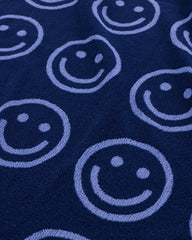 Bath Towel Happy Blue