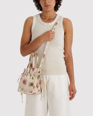 Nylon Drawstring Bag Abstract Floral BAGS
