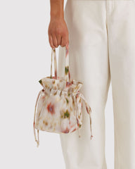 Nylon Drawstring Bag Abstract Floral BAGS