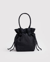 Nylon Drawstring Bag Black BAGS