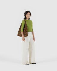 Nylon Shoulder Bag Leopard BAGS
