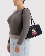 Nylon Bowler Bag Embroidered Mickey Mouse Club BAGS