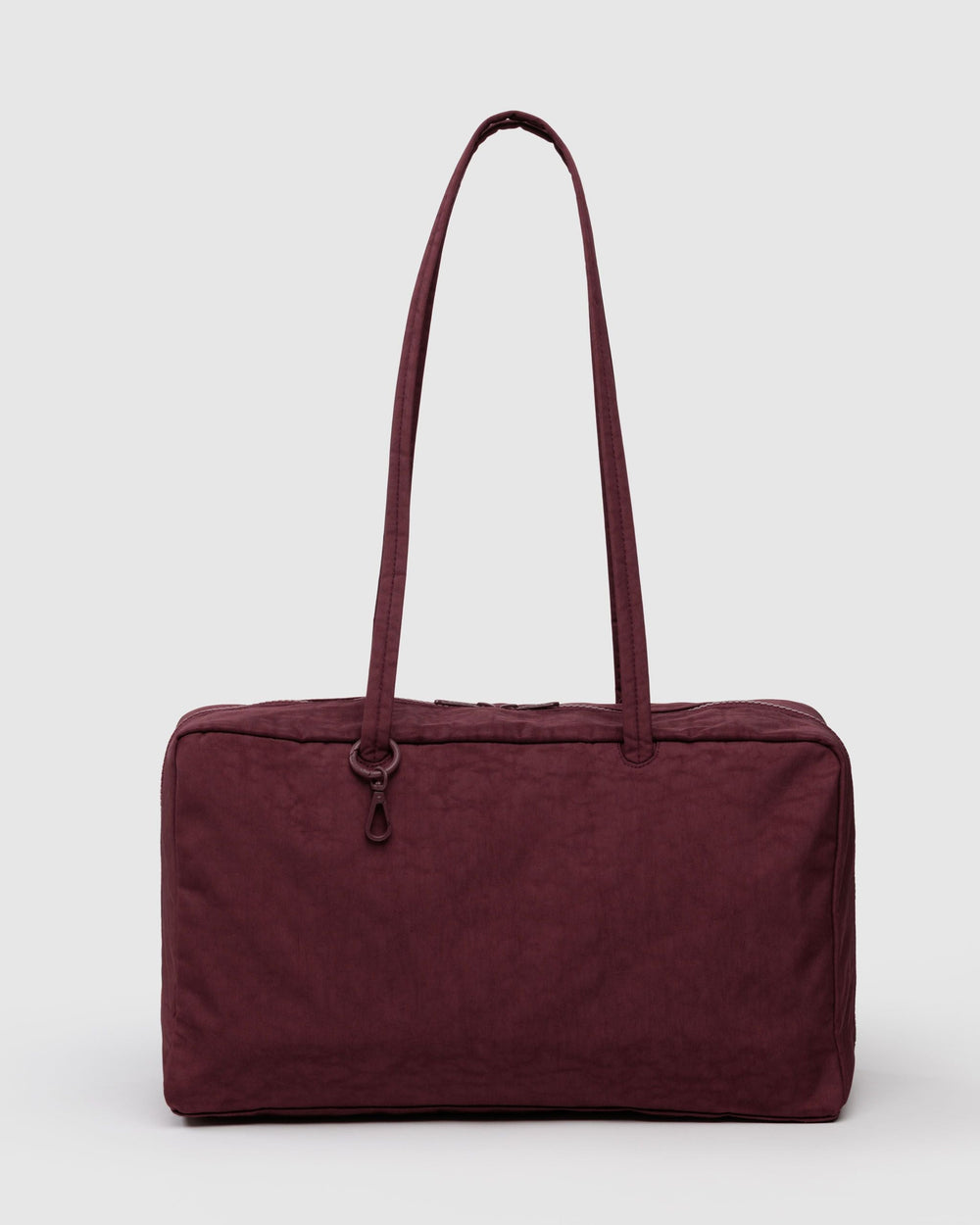 Medium Nylon Bowler Bag Mahogany BAGS