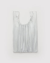 Pleated Baggu Chrome Metallic BAGS