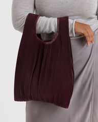 Pleated Baggu Mahogany BAGS