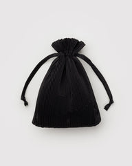 Pleated Baggu Black BAGS
