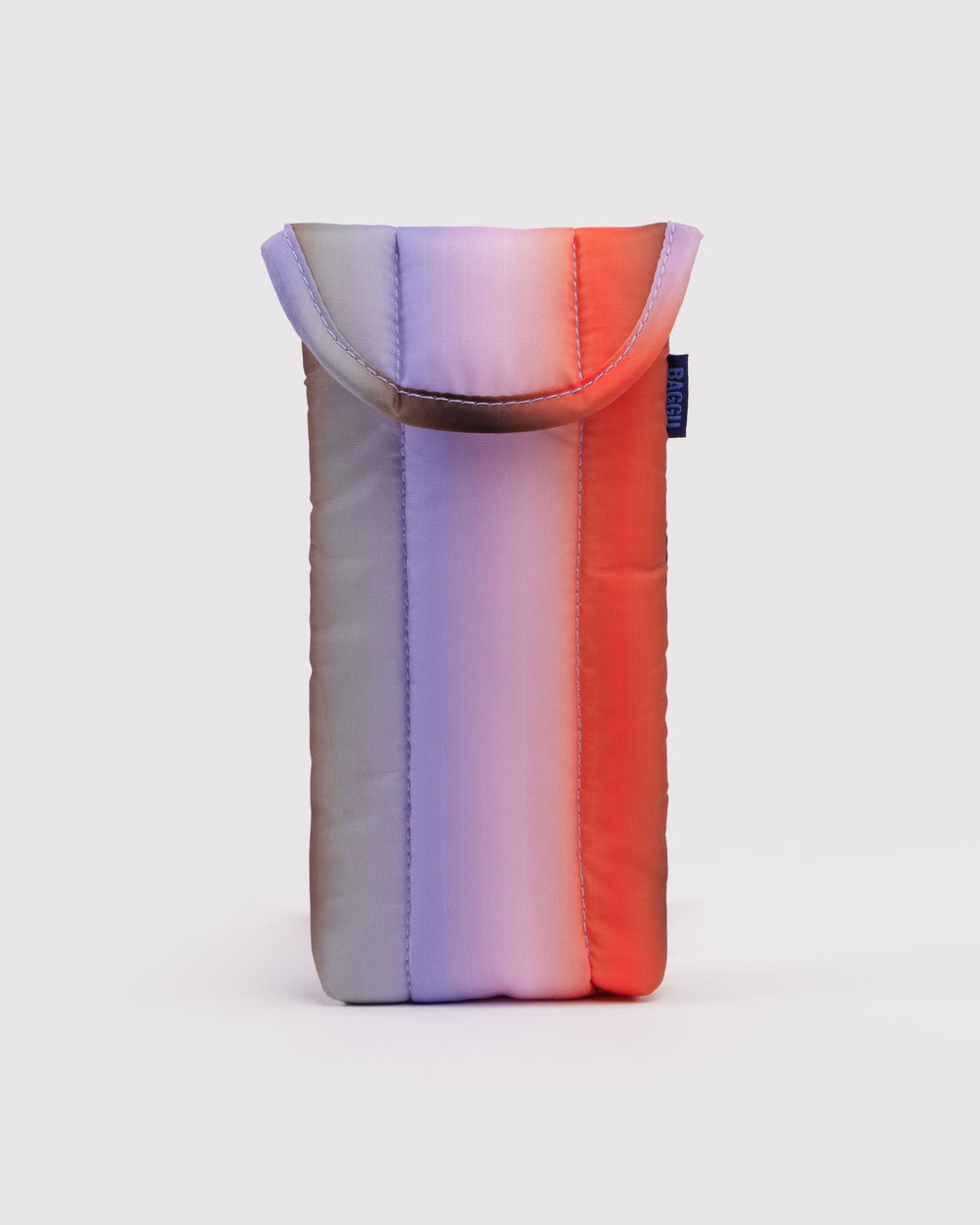 Puffy Glasses Sleeve Gradient Stripe Poppy & Lilac