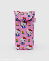 Puffy Glasses Sleeve Hello Kitty Pink