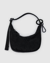 Crescent Bag Charm Black