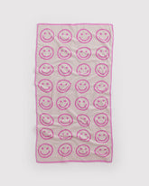 Bath Towel Happy Pink