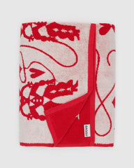 Bath Towel Cowgirl