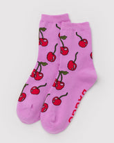 Crew Sock Cherries