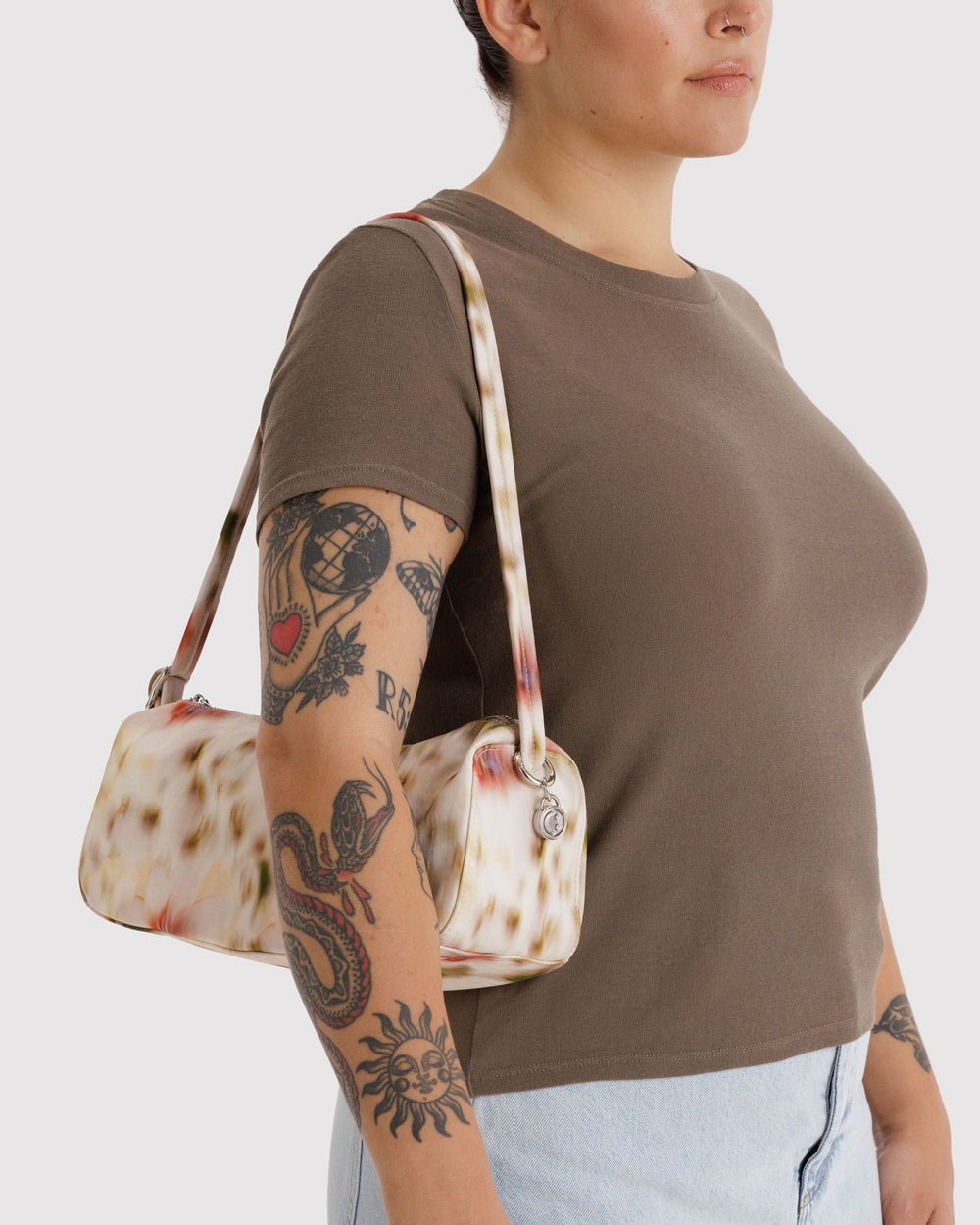 Nylon Loaf Bag Abstract Floral BAGS