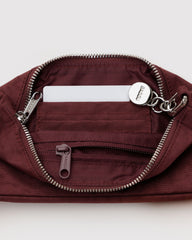 Nylon Pochette Mahogany BAGS