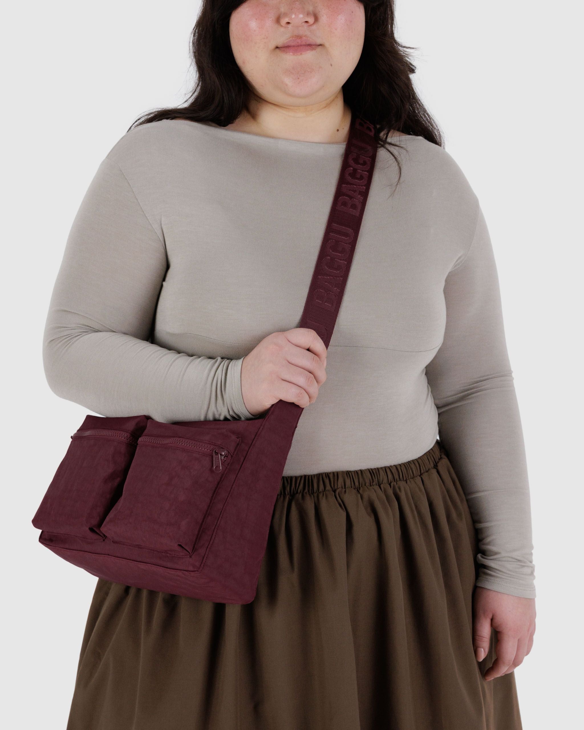 Medium Cargo Crossbody Mahogany BAGS