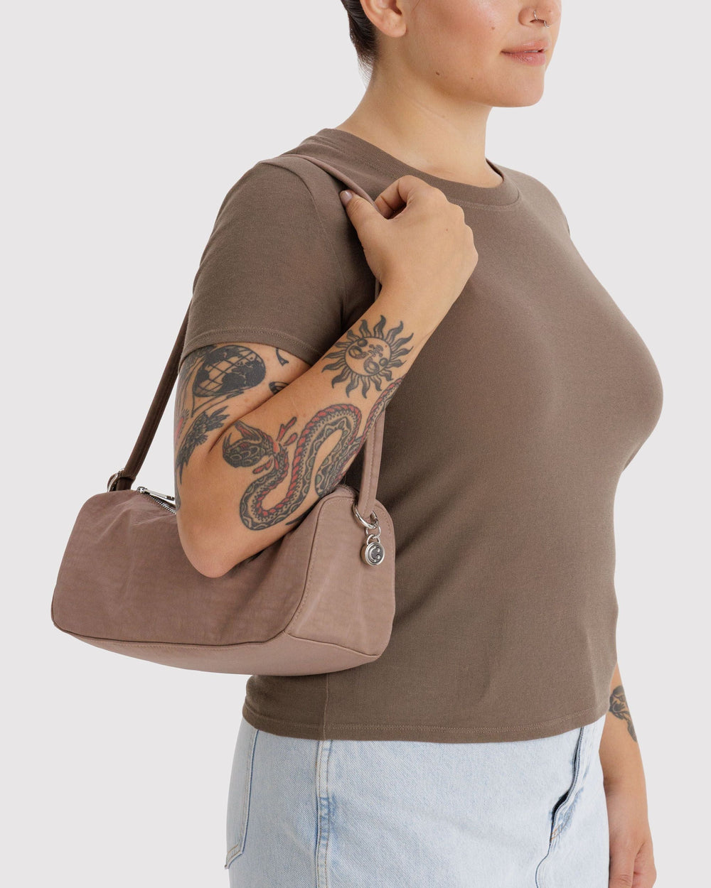 Nylon Loaf Bag Toasted Almond BAGS