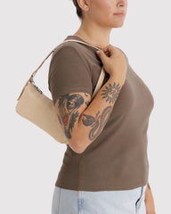 Nylon Pochette Custard BAGS