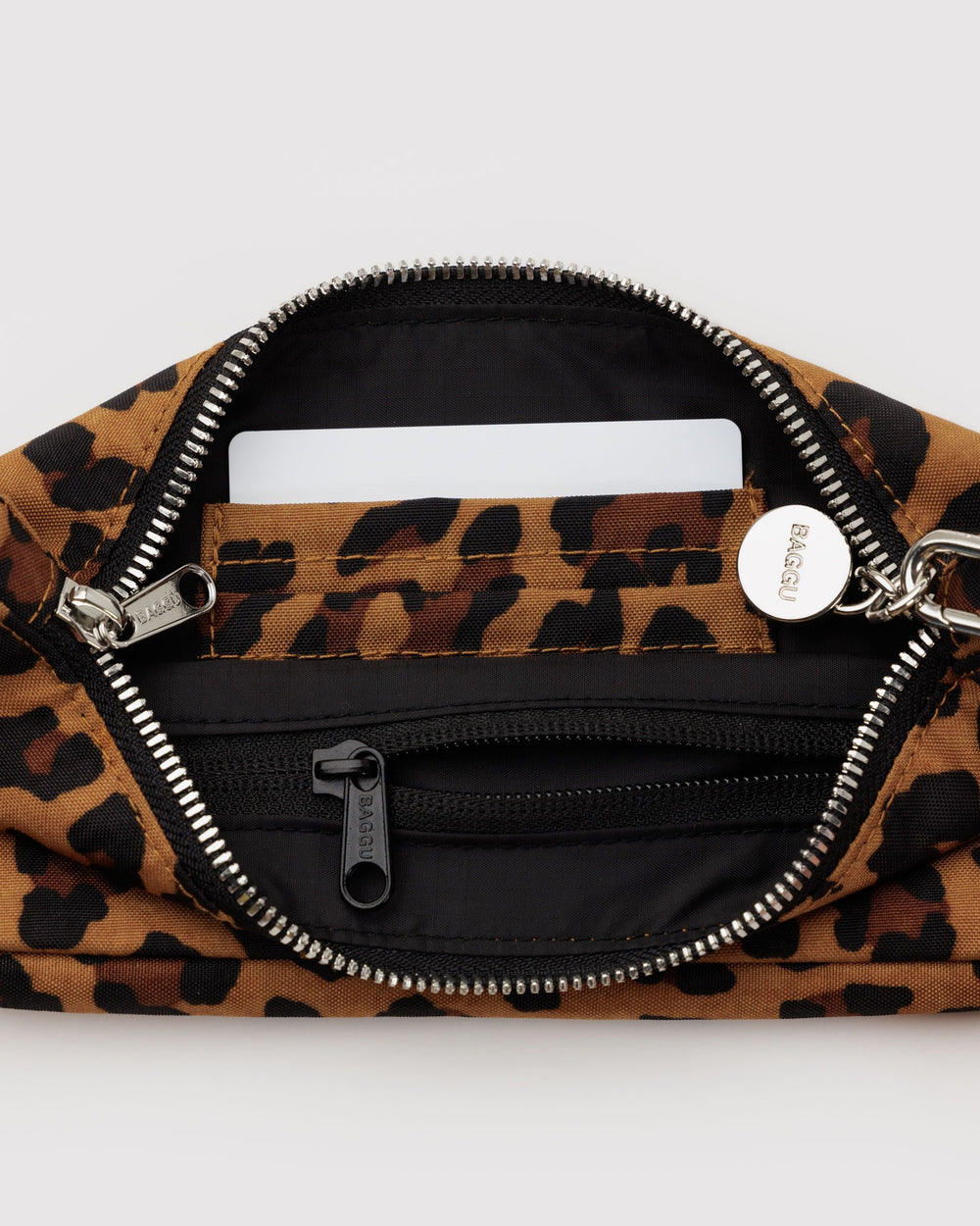 Nylon Pochette Leopard BAGS
