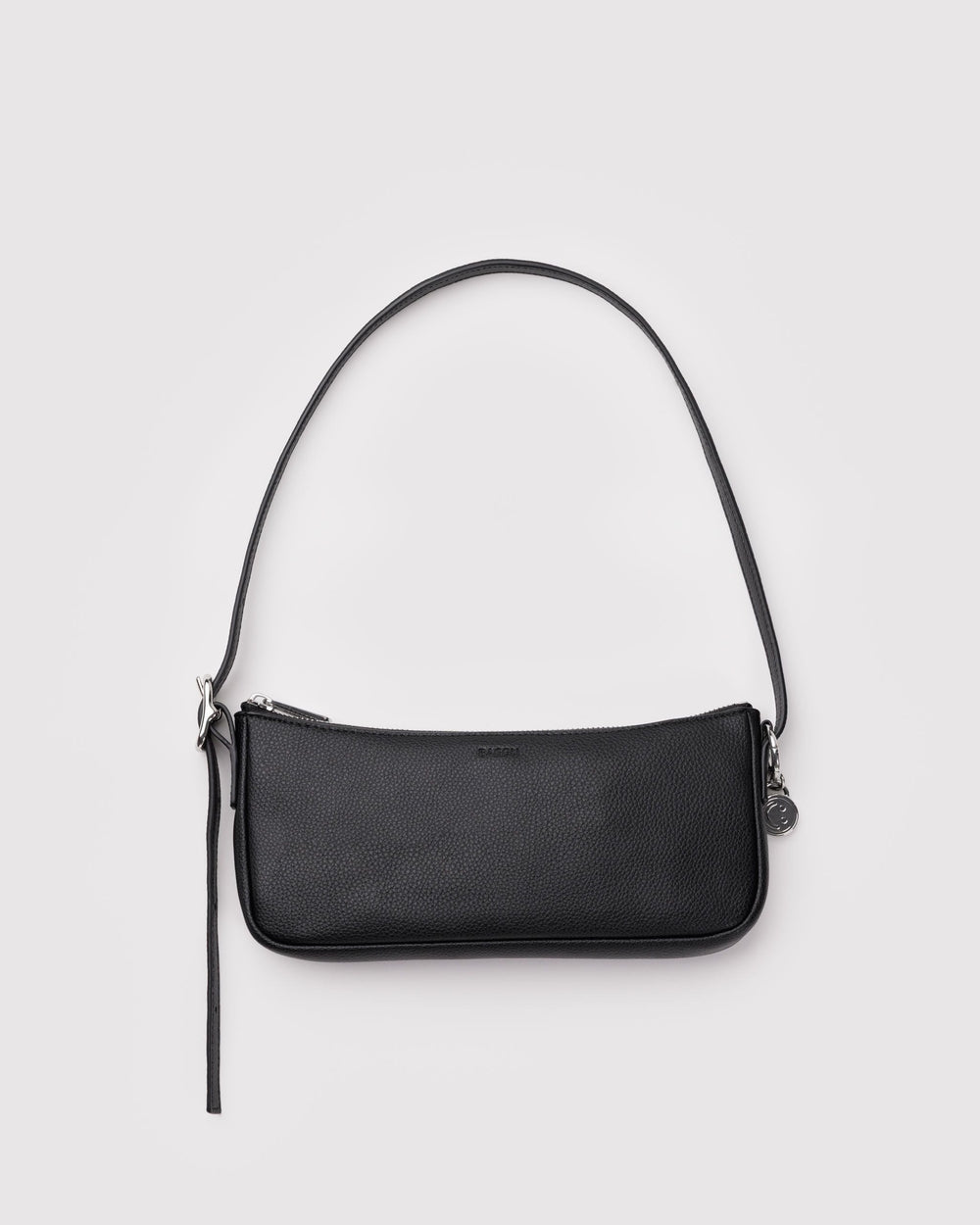Recycled Leather Pochette Black BAGS