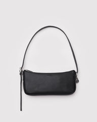 Recycled Leather Pochette Black BAGS