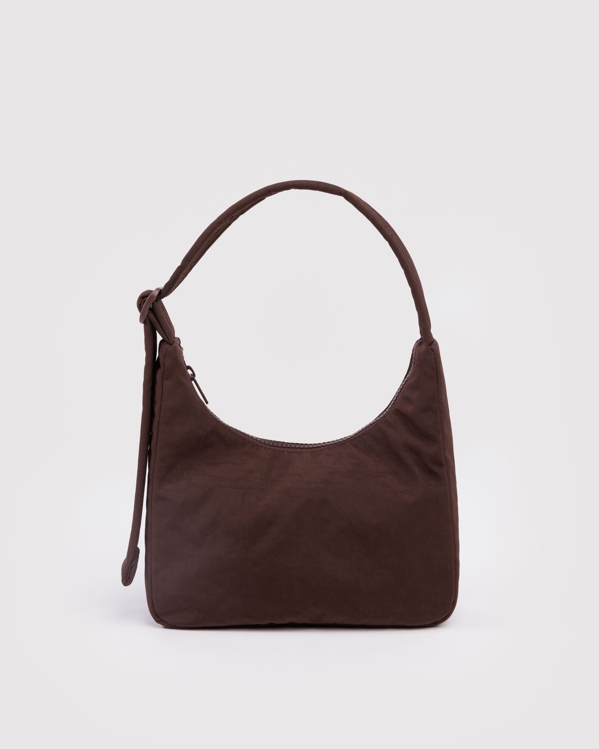 Mini Nylon Shoulder Bag  Coffee BAGS