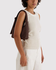 Mini Nylon Shoulder Bag  Coffee BAGS