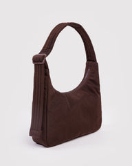 Mini Nylon Shoulder Bag  Coffee BAGS