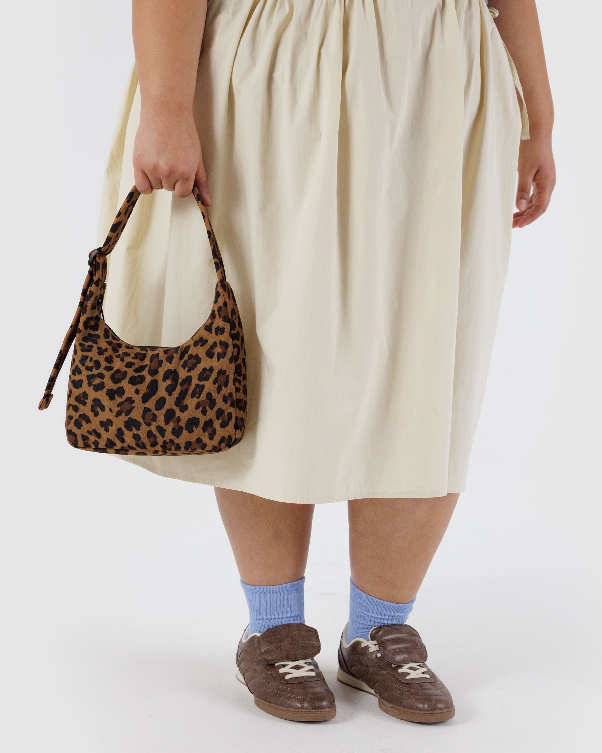 Mini Nylon Shoulder Bag  Leopard BAGS