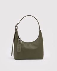 Mini Recycled Leather Shoulder Bag Loden BAGS
