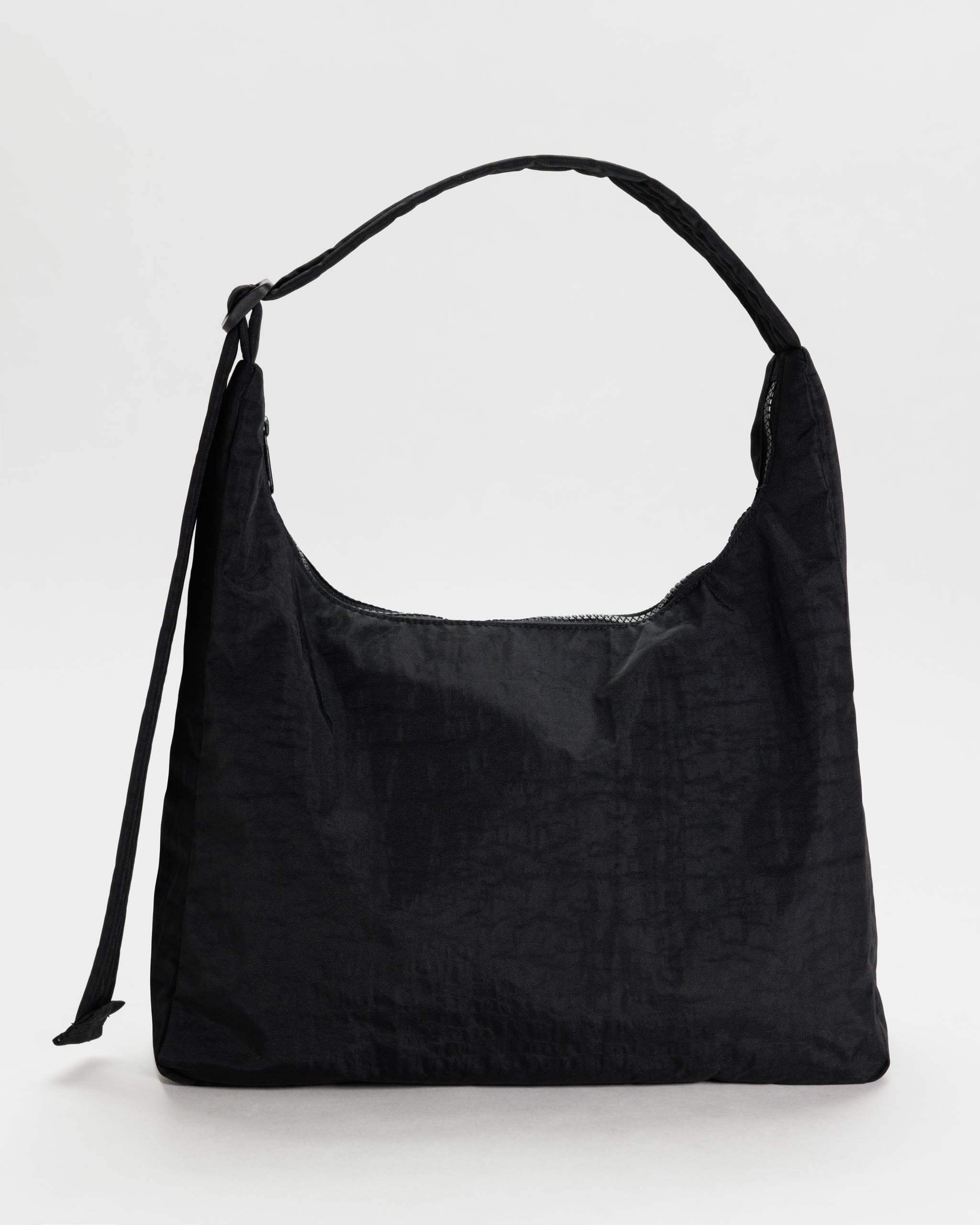 Nylon Shoulder Bag Black BAGS