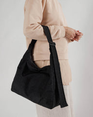 Nylon Shoulder Bag Black BAGS