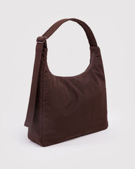 Nylon Shoulder Bag Coffee BAGS