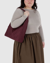Nylon Shoulder Bag Mahogany BAGS