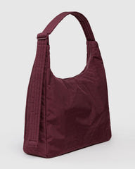 Nylon Shoulder Bag Mahogany BAGS