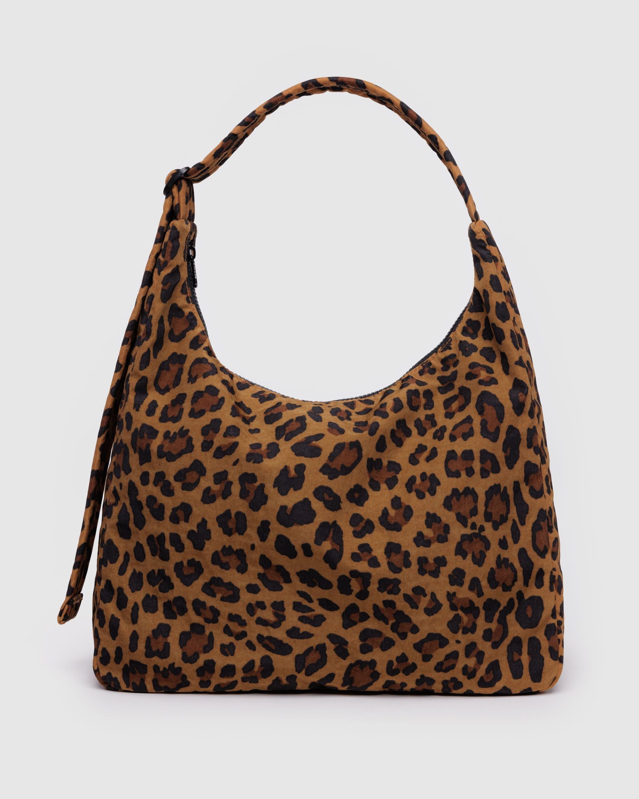 Nylon Shoulder Bag Leopard BAGS