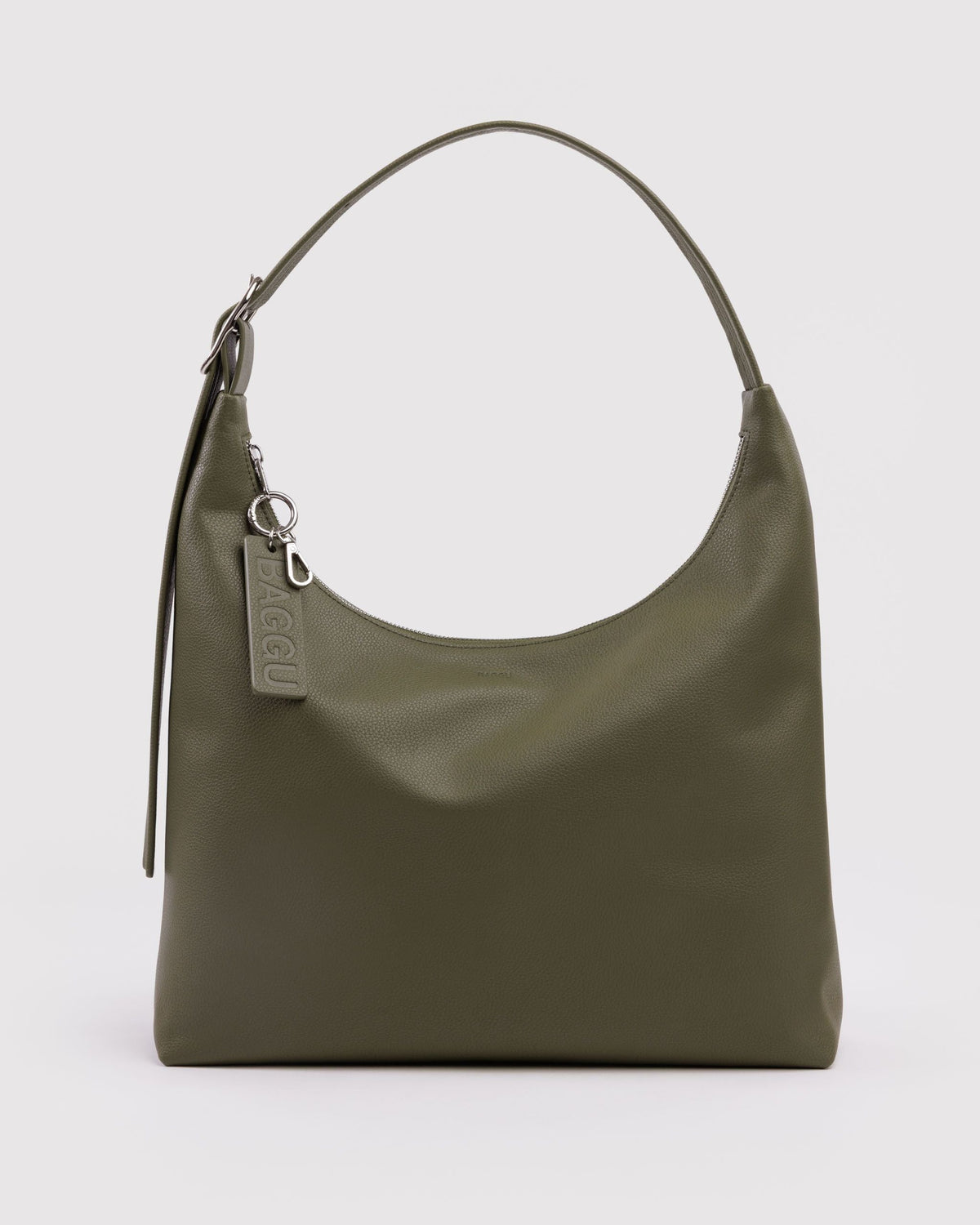 Recycled Leather Shoulder Bag Loden BAGS