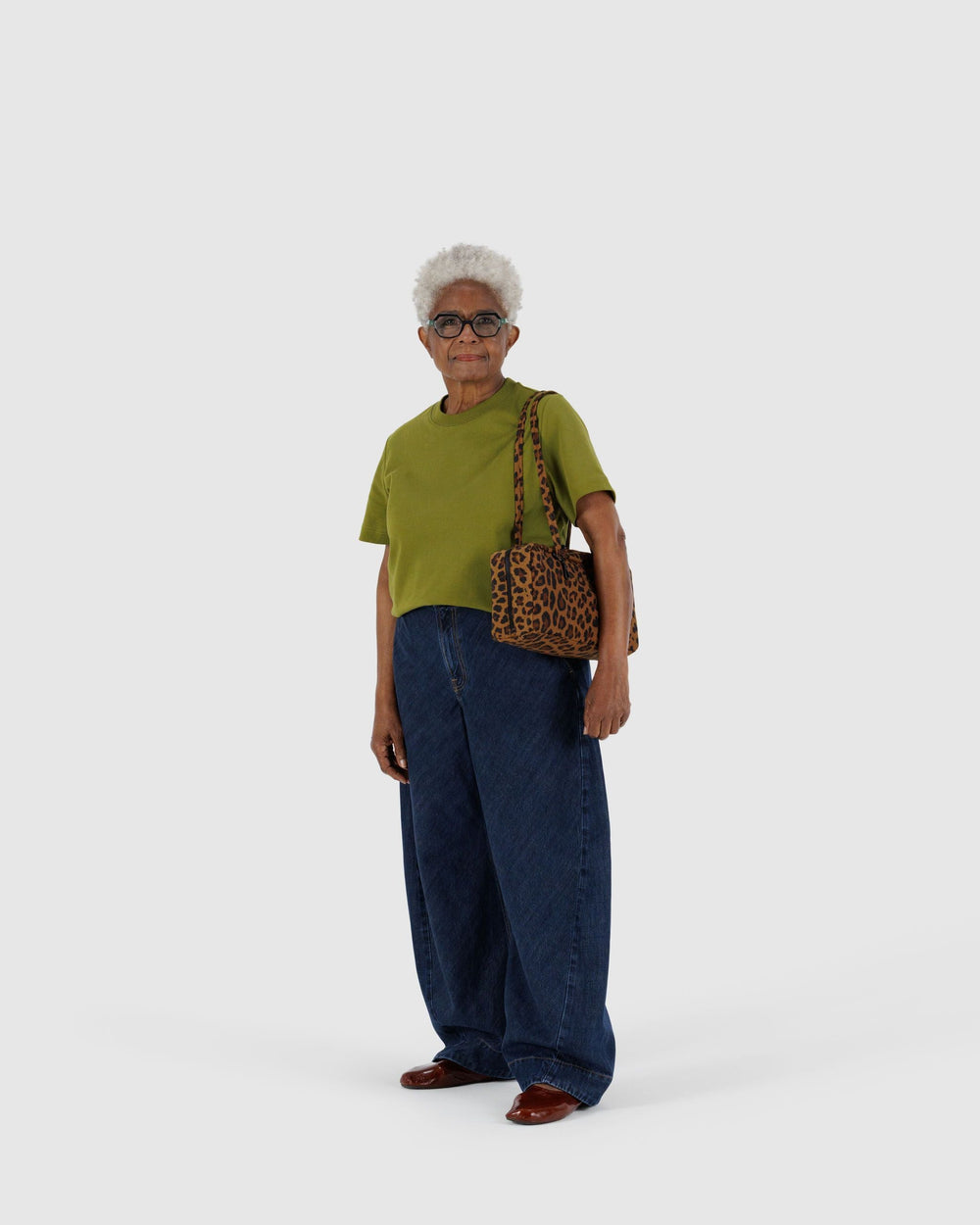 Nylon Bowler Bag Leopard BAGS