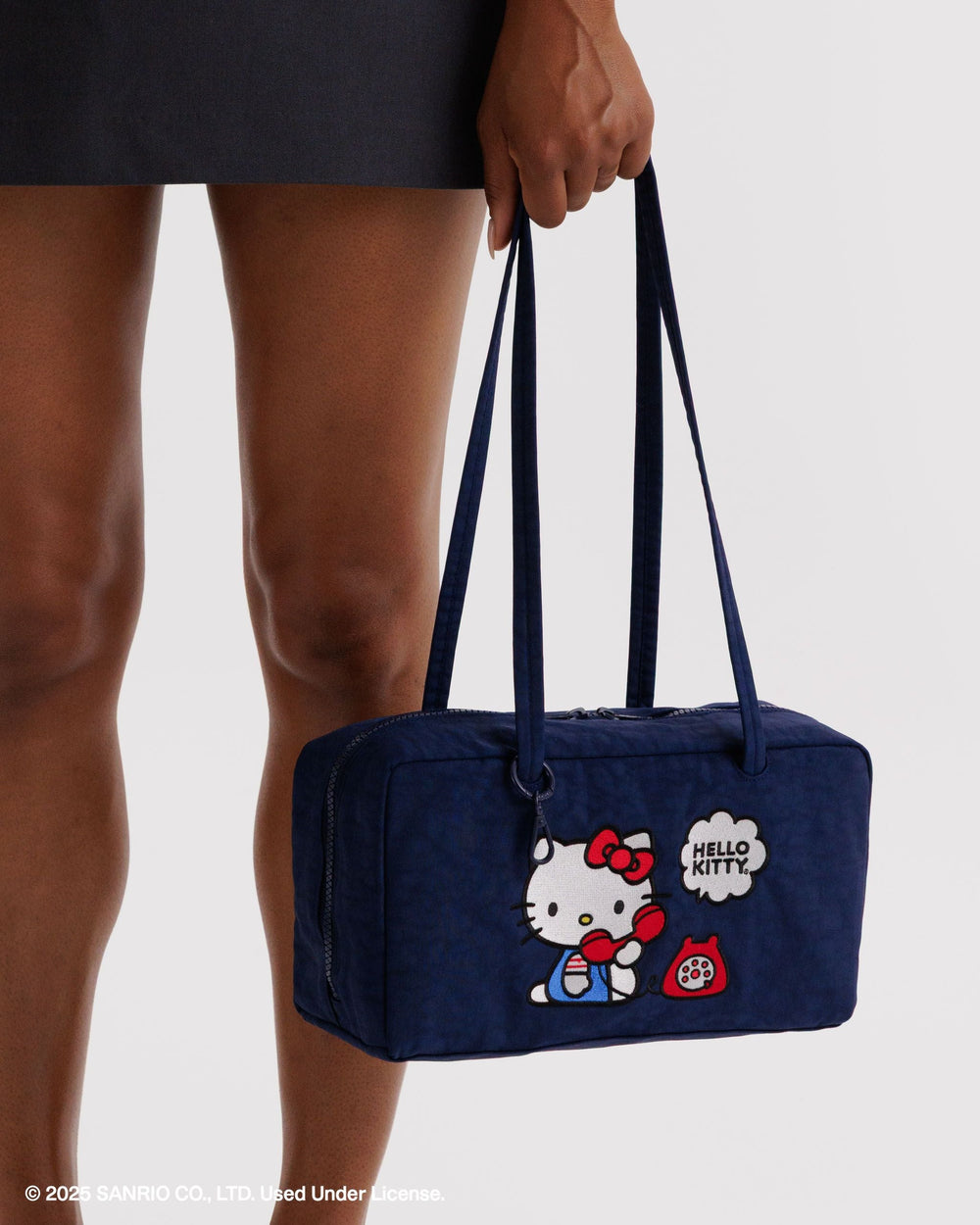 Nylon Bowler Bag Embroidered Hello Kitty Phone BAGS