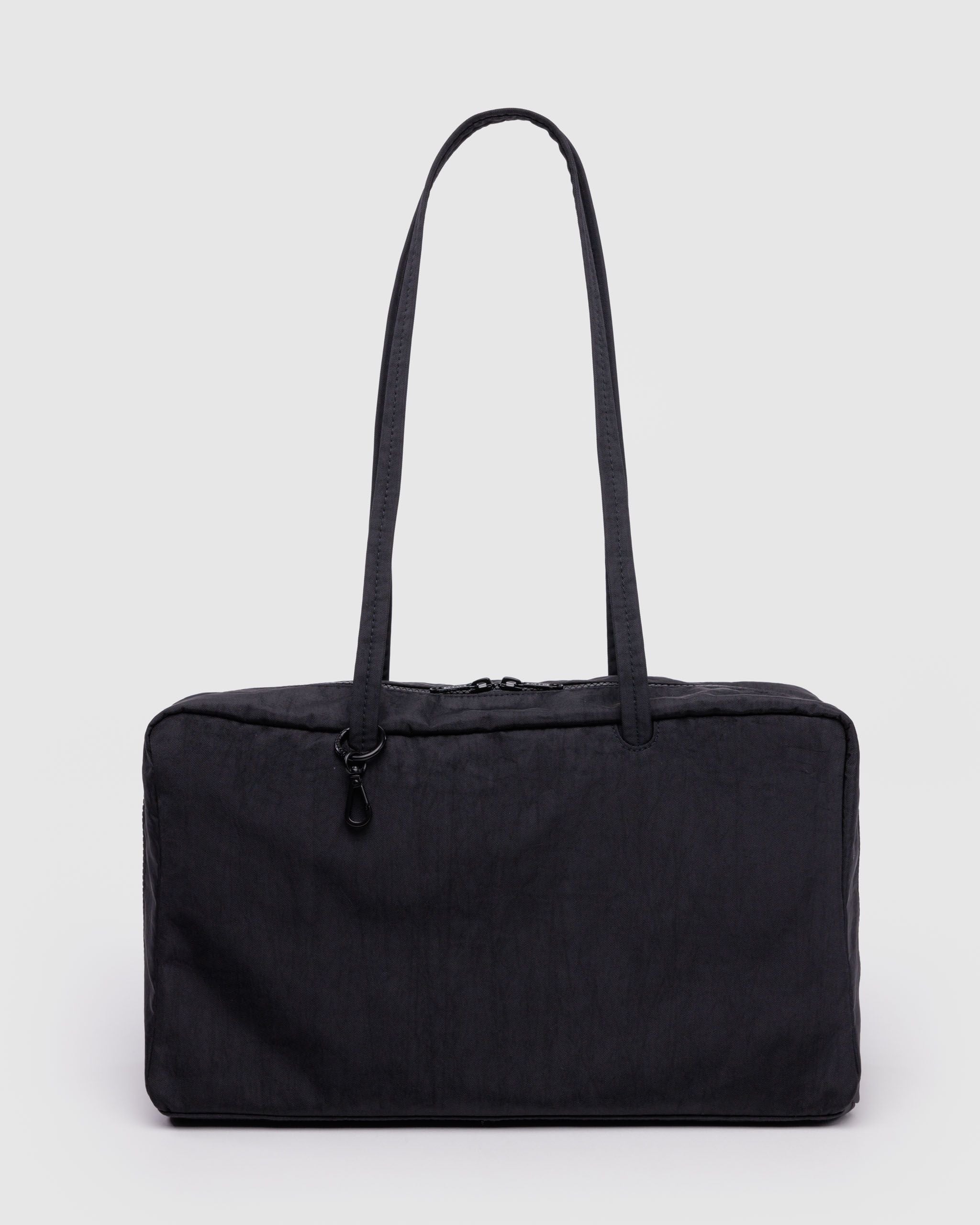 Medium Nylon Bowler Bag Black BAGS