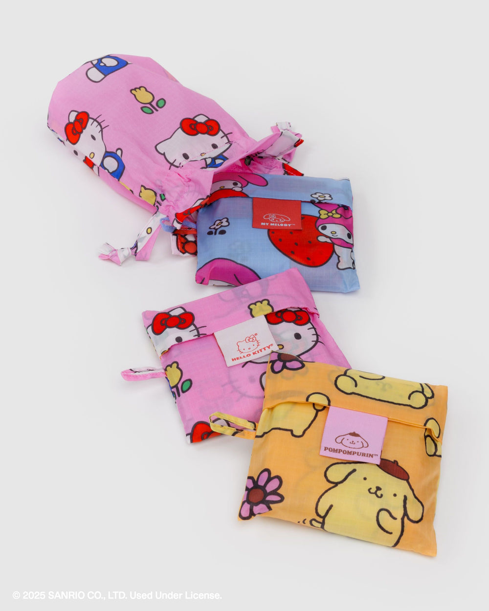 Standard Baggu Set of 3 Hello Kitty and Friends Florals BAGS