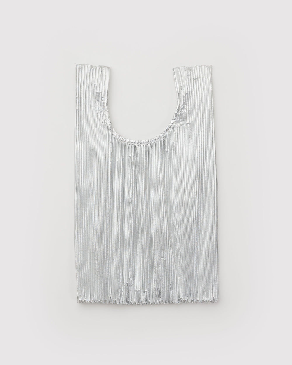 Pleated Baggu Chrome Metallic BAGS