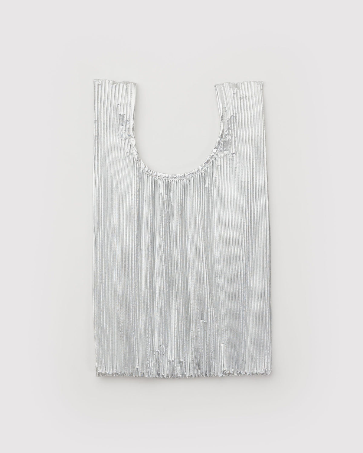Pleated Baggu Chrome Metallic BAGS