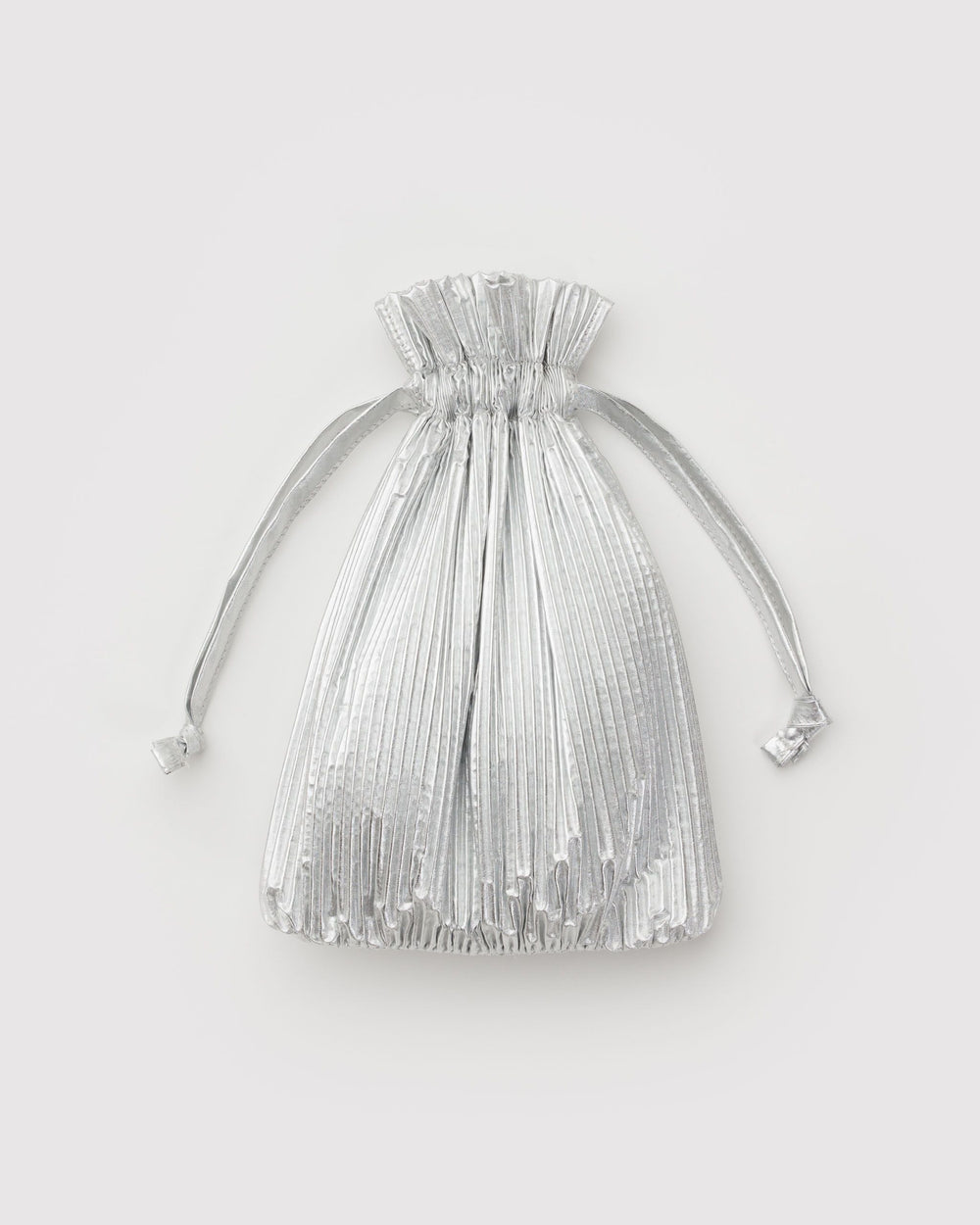 Pleated Baggu Chrome Metallic BAGS