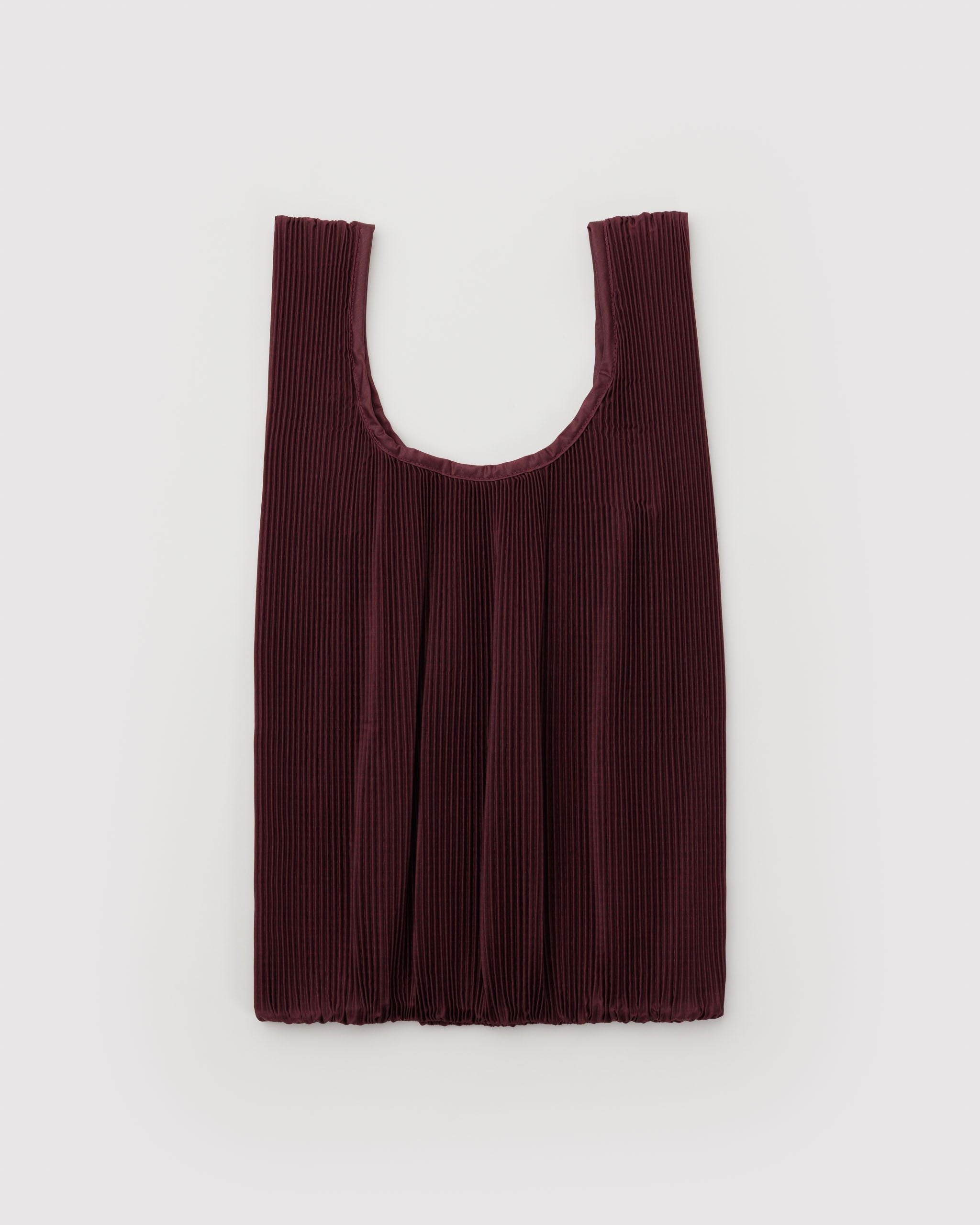 Pleated Baggu Mahogany BAGS
