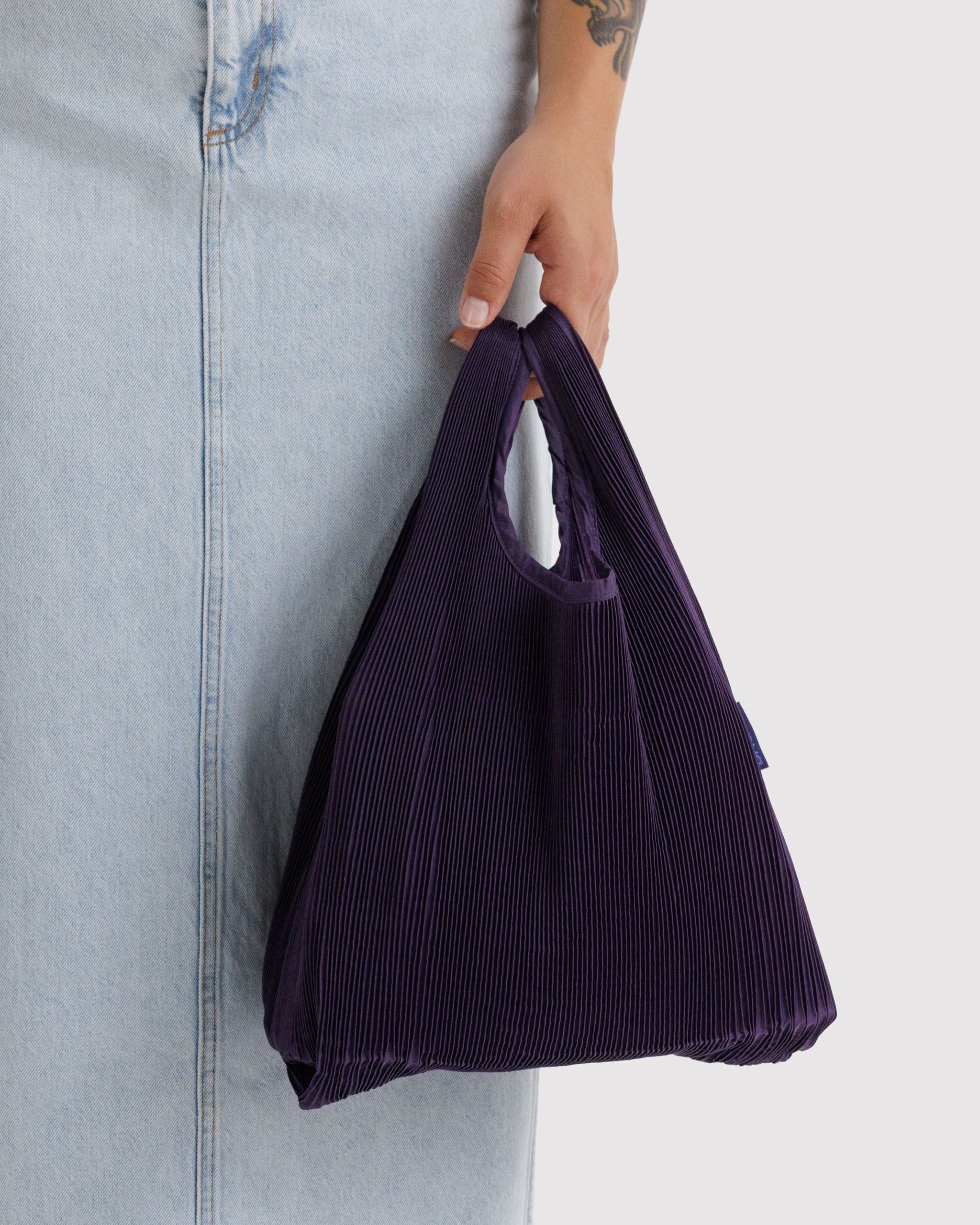Pleated Baggu Fig BAGS