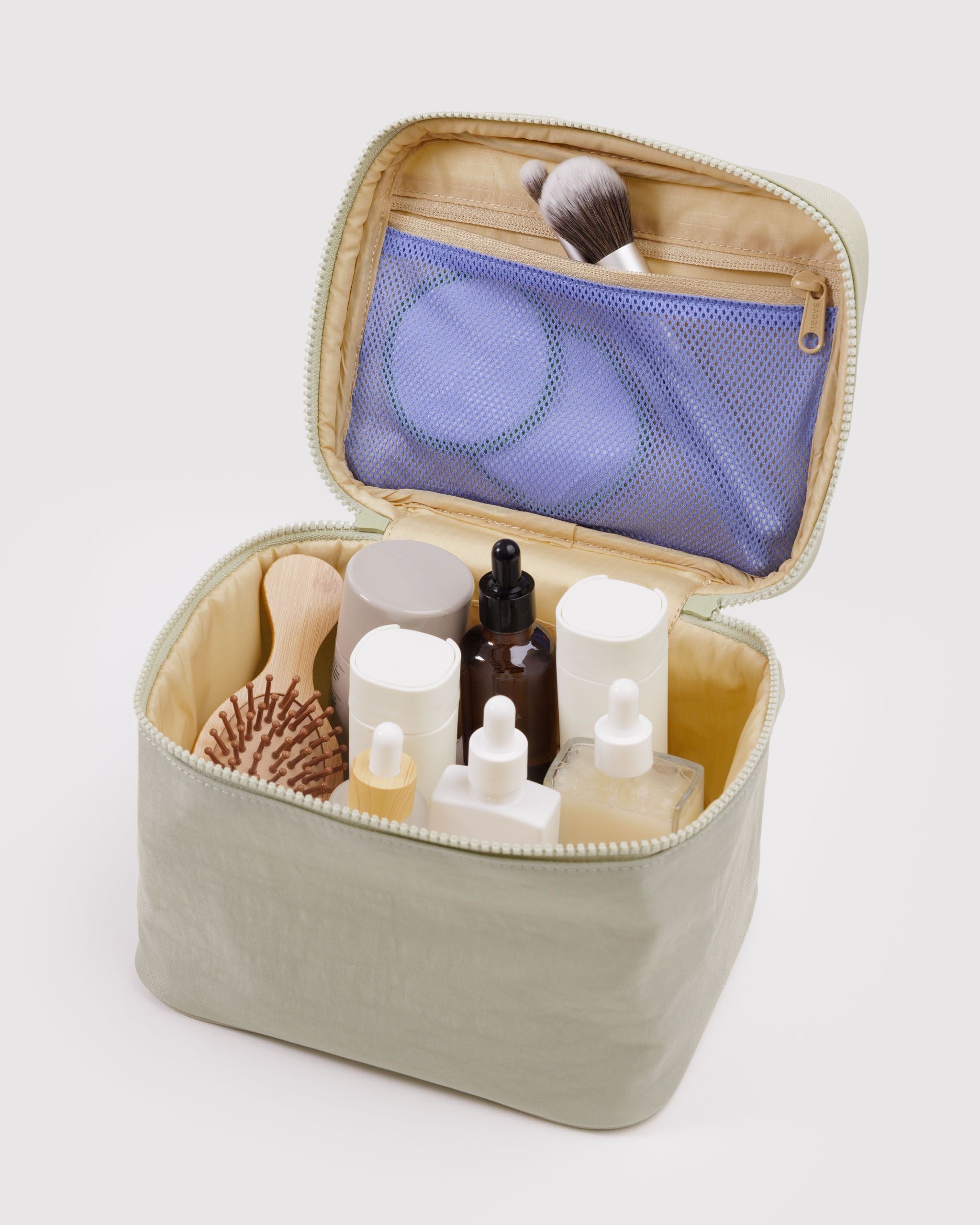 Large Cosmetic Case Celadon